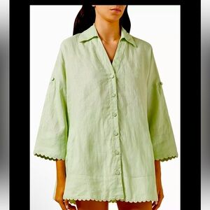Morton Mac Linen Lora Tunic Dress/shirt